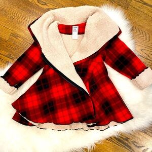 NWOT Girl’s little red riding hood coat 3T Mack and Co